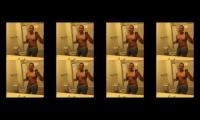 Shower Time with blue jeans