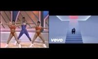 Thumbnail of Hotline bling and Aerobic dancers