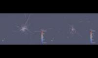 random 100-body simulation