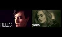 Natewantstobattle & Adele Hello Mashup