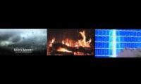 Rainymood + Fireplace + Radiohead