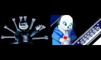 Sans parody-Stronger than You-(turn off the Sans animation vid volume)