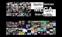 Sparta Remixes Parison Ultimate Mega Side By Side