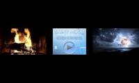 Thumbnail of Piano, Rain and Fireplace