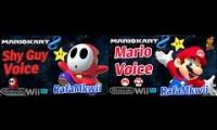 Mario Kart 8 (Mario and Shy Guy) Voice