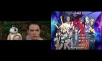SW:TFA anime theme with TTGL Theme