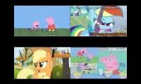 My Sparta Quadparison 10 (Peppa Pig VS MLP)