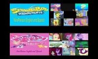 SpongeBob VS My Little Pony Sparta Nineparison Quadparison