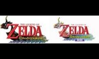 Molgera Battle(The Legend of Zelda:The Wind Waker) vs Molgera(The Legend of Zelda:The Wind Waker HD)