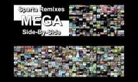 Sparta Remixes 2015 Megas Side By Sides 1 vs 2