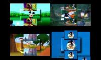 mickey and donald vs nature cat and pingu scan