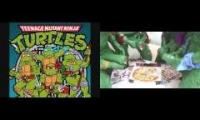 teenage mutant ninja turtles in a half shell