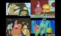 Aleman sparta remix quadparison Spongebob