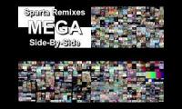 Sparta Remixes Mega Side by Side Quadparison