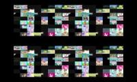 Spongebob Vs MLP Sparta Remix Mega Side-By-Side
