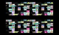 Spongebob Vs MLP Sparta Remix Mega Side-By-Side