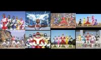 super sentai opening Compilation