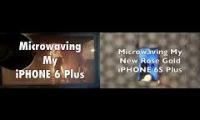 Thumbnail of Microwaving Both The iPHONE 6 Plus & iPHONE 6S Plus