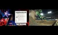 Rock Band 3 Hoobastank The Reason with a twist of Monster Jam