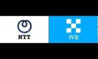 NTT vs. IVE Skuares Logo