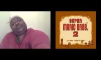 Sitting in the toilet Mario edition