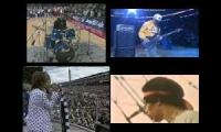 Steven Tyler Chad Smith Flea Spangled Banner