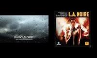 LA Noire full soundtrack with 3 hour rainy mood
