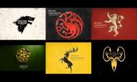 Game of Thrones combined soundtracks all six Houses (not Martell)