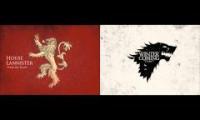 Game of Thrones combined soundtracks House Stark & Targaryen