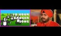 tunak tunak tun badger :10 Hour Weebl