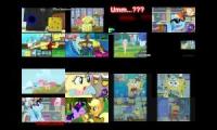 SpongeBob vs My Little Pony Sparta Remix Super Side By Side
