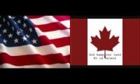 US & Canadian Anthem