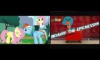 Fluttershy vs Gumball Sparta Remix