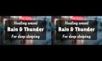 Rain anh thunder sounds