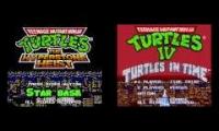 TMNT Star Base  - Hyperstone Heist vs Turtles In Time