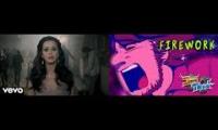 Jontron vs Katy Perry Firework [Synced]