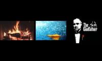 fireplace rain godfather