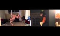 Goofy and Trex Dance