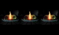 crown with central jet fountain