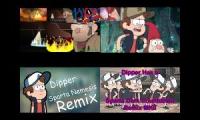 Gravity falls Sparta Quadparison