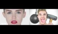 Miley Cyrus vs Bart Baker Wrecking Ball