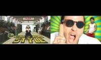 Psy vs Bart Baker Gangnam Style