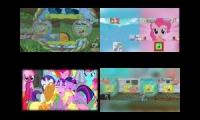 SBSP vs MLP FIM Sparta Remix Eightparison