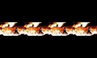 Shingeki no Kyojin 進撃の巨人 OP 2 / Opening 2 - Jiyuu no Tsubasa Fullx4