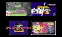 MLP vs Klasky Csupo Sparta Remix Side By Side 1