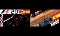 F1 2016 KOOP Dave Gaming vs. Bazman