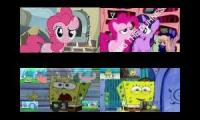 Pinkie Pie vs SpongeBob NT Sparta Remix