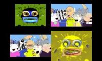 Klasky Csupo vs Caillou Csupo Effects Quadparison