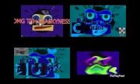 Klasky Csupo Sparta Madhouse ZE Remix Quadparison