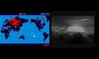 Atomic explotions mashup with strangelove